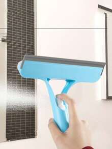 Vigour Summer 3-In-1 Glass Squeegee With Spray Bottle, Multi-Functional Glass Cleaning Tool, Double-Sided Glass Squeegee, Household Wall Cleaning Brush, Glass Cleaning Tool, Mirror Cleaning Brush, Suitable For Bathroom, Wall, Tile, Glass, Mirror, Professional Cleaning Tool, Home Essential, Practical Housewarming Gift, Holiday Gift - Multicolor - View 10