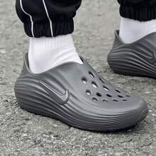 Nike ReactX Rejuven8 Minimalist Comfortable Slip-On Clogs Men's Smoke Gray - Gray - View 2