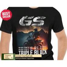 Men Outdoor Tees & Tanks - Black - View 1