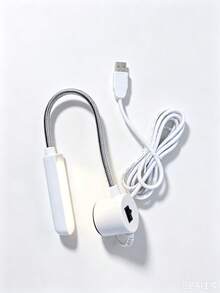1/2/3pcs ABS Material USB Plug LED Sewing Machine Light With Strong Magnetic Base And Flexible Neck, 6W 30 LED Beads Lamp Suitable For Sewing Machine, Workbench And Industrial Flat Bed - White - View 10
