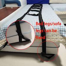 1pc Multi-Position Adjustable Bedside Assist Handle With Non-Slip Grip, Elderly Bedside Standing Support Pull Strap, Home Care - Multicolor - View 5