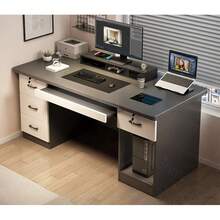 Home Office Desks - Grey - View 8