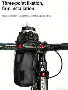 Portable Bioyce Water Bottle Bag, Waterproof & Warm Cycling Phone Bag, Multi-Function Mountain Bike Handlebar Storage Bag - Multicolor - View 5