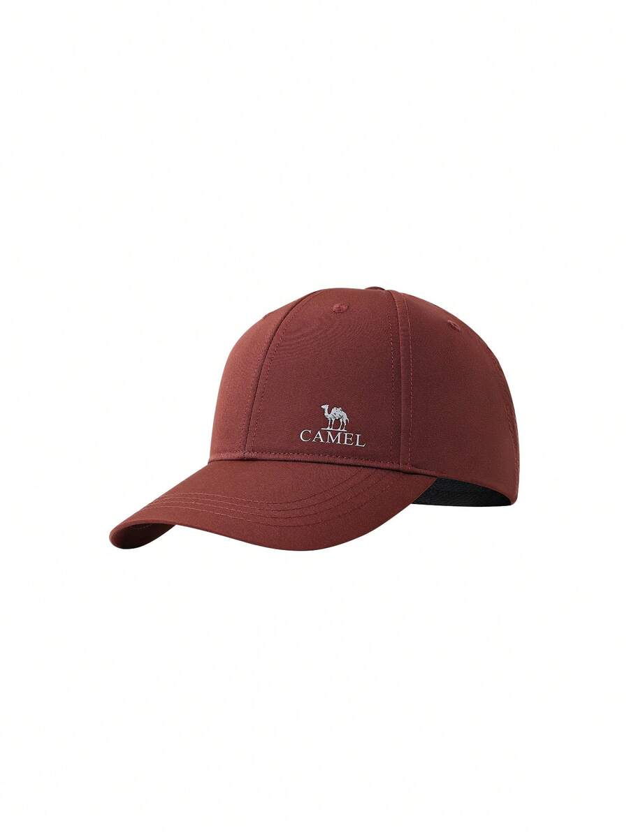 CAMEL CROWN Topi Baseball Unisex, Topi Olahraga Tenis Pelindung Matahari Terbaru untuk Musim Panas, Topi Matahari yang Mempercantik Wajah - Merah Angola - View 1