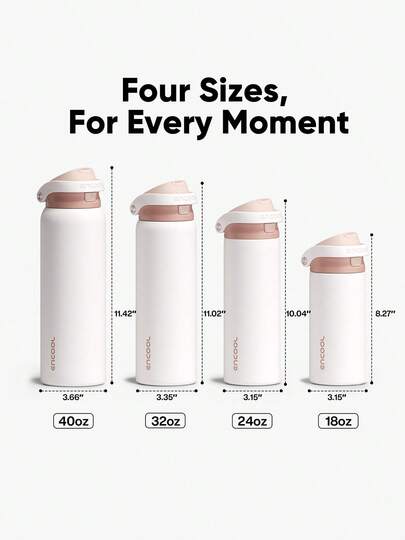 24oz Stainless Steel Insulated Water Bottle, 2-In-1 Straw And Drinking Mouth Lid, Leak-Proof Double-Wall Vacuum Insulated Tumbler, Reusable Travel Cup, Fits Car Cup Holder, Suitable For Gym, Office, Outdoor And Daily Use