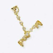 Set Of 6 Fashionable Rhinestone Heart-Shaped Hip Hop Grillz, Unisex, Suitable For Daily Wear, Music Festivals, Parties And More, Teeth - Multicolor - View 12