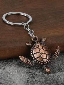 1pc Turtle Keychain Fashion Zinc Alloy Turtle Pendant, Suitable For Backpack, Handbag_Gift - Multicolor - View 9