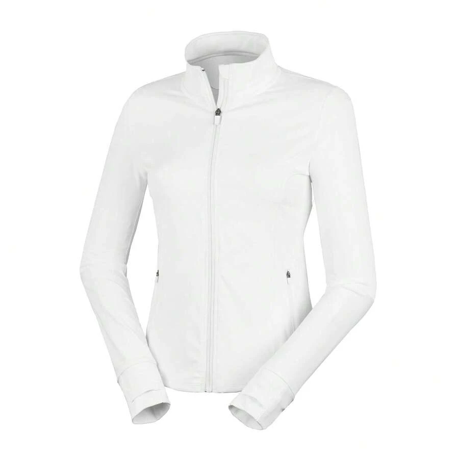 Spiro Womens/Ladies Fitness Jacket - White - View 1