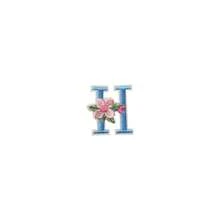 1/26pcs Computer Embroidered Floral Multi-Color English Letter A-Z Badge Patch, Clothing Accessory Decorative Patch With Back Adhesive Embroidery Fabric - Multicolor - View 76