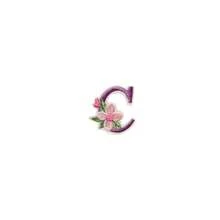 1/26pcs Computer Embroidered Floral Multi-Color English Letter A-Z Badge Patch, Clothing Accessory Decorative Patch With Back Adhesive Embroidery Fabric - Multicolor - View 49