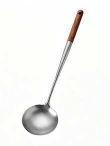 1/4pcs Titanium Chinese Style Cookware Set, Includes Wok, Spatula, Soup Ladle, Skimmer, Suitable For Home, Restaurant, Party And Baking Kitchen Utensils, Christmas Holiday Gift - Multicolor - View 18