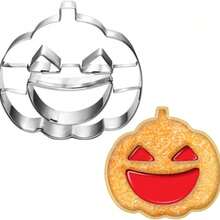 Halloween Cookie Cutters Set - Pumpkin, Ghost, Spiderweb Shapes For Spooky Baking Decorations - Multicolor - View 6
