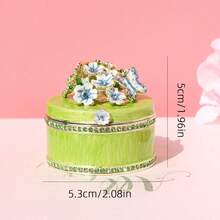 Decorative Jewelry Chests & Boxes - White Double Box (cherry Blossom) - View 2