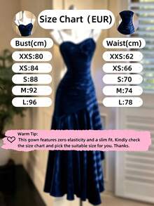 Shiny Ruffle Hem Party Dress, Elegant Iridescent Spaghetti Strap Concert Outfit, Fashionable Bridesmaid Formal Birthday Graduation Dress, Summer Spring Apparel Wedding - Navy Blue - View 4