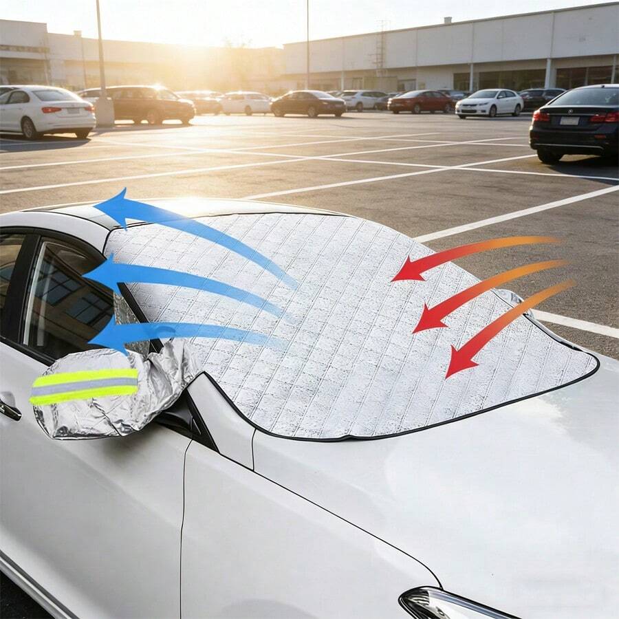 Car Sunshade, Heat Insulation Sun Curtain, Snow Shield, Front Windshield Sun Umbrella, Window Privacy Curtain, Car Cover, Side Shield, Summer Sun Protection And Heat Insulation, Winter Snow And Frost Protection