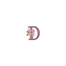 1/26pcs Computer Embroidered Floral Multi-Color English Letter A-Z Badge Patch, Clothing Accessory Decorative Patch With Back Adhesive Embroidery Fabric - Multicolor - View 48