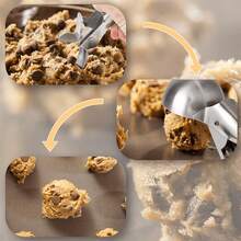 Stainless Steel Ice Cream Scoop, Trigger Release Cookie Scoop & Melon Baller, Durable Dessert Tool For Kitchen, Parties And Restaurants - 1 Pc - View 3