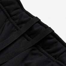 Nike Logo Warm Knitted Joggers Men's - Black - View 5