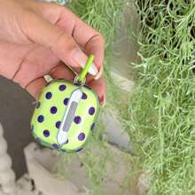 Korean Style Ins Polka Dot Earphone Case Compatible With AirPods 4 Cute Earphone Cover Apple 2nd Gen 3rd Gen New Protective Case Pendant Pro 3 Korean Style Earphone Case Pro 2 Women's Earphone Case Protective Cover With Hanging Ring Spring Summer Earphone Case Birthday Gift Holiday Gift - Mixed Colors - View 5