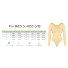 FeelinGirl Women's Long Sleeve Shapewear Bodysuit For Tummy Control Seamless Body Suits Thong V Neck Going Out Tops - Black - View 2