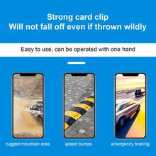 Car Sun Visor Key Fob Holder Clip, Plastic Auto Sunshade Keychain Storage Organizer, Universal Vehicle Interior Key Fixing Accessory - Storage Clip - View 5
