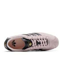 女款休閒鞋 Adidas ANFU 輕量日常舒適休閒鞋復古薄底 T 型鞋頭鞋款 KJ3955 - 淺粉/黑色/乳白色 - 查看 8