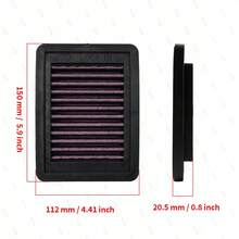 Air Filter Intake Cleaner Air Filter Element Cleaner For MT-03 YZF-R3 ABS YZF-R25 MT03 YZFR3 YZFR25 2023 Motorcycle Accessories - A - View 7