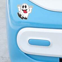 New Car Stickers For Halloween: Ghost, Witch, Creative Decoration, Body Decals, Window Stickers, Bumper Stickers. - Ghost Stickers - View 6