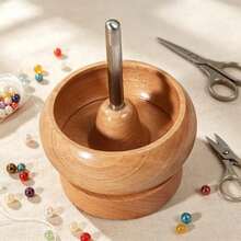 Wooden Bead Spinner Set, Designed For Bead Enthusiasts, Handmade Jewelry Makers, Designers, Suitable For Making Various Bracelets And Necklaces. - New Small Size - View 3