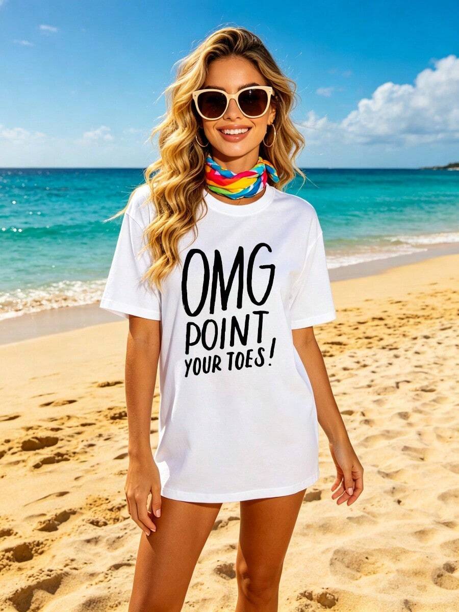 Women T-Shirts - 黑色 - 查看 1