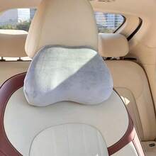 1pc Car Headrest Pillow, Memory Foam Lumbar Support Cushion For Car Seat, Neck Pillow And Back Support For Driving - A - View 13