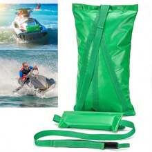 Compact Jet Ski Anchor BagOcean Float Anchor With Integrated Float Anchor Rope For PWC Water Sports Kayaking And Watercraft - Green - View 8