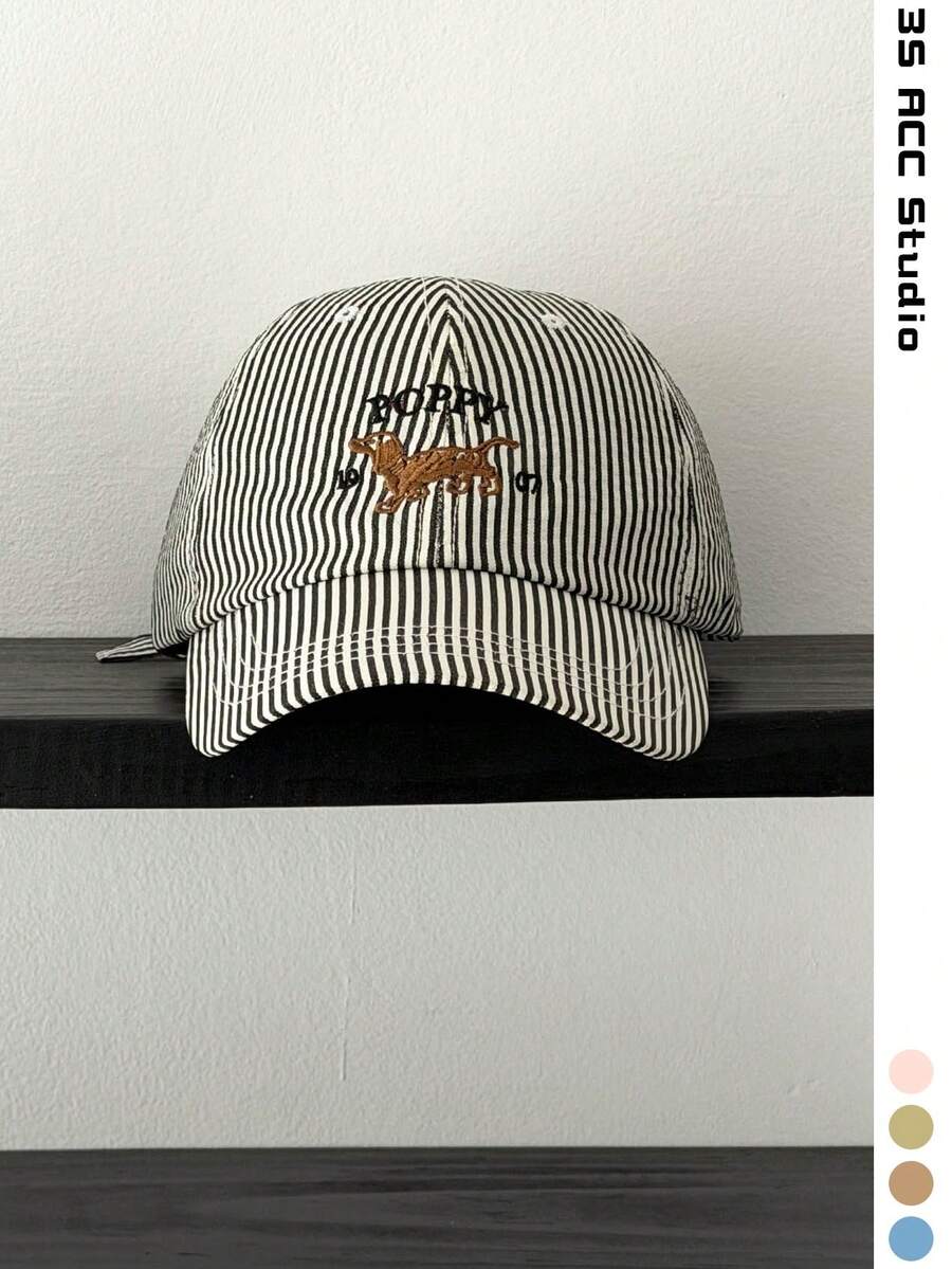 Minimalist Embroidered Letter Soft Top Vintage Plaid Duck Bill Cap Women Spring Summer Thin Long Brim Sun Protection 5-Panel Flat Brim Streetwear Hip Hop Baseball Cap Plaid Baseball Cap American British Academy Style Unisex Large Head Circumference Sun Protection Sports Duck Bill Cap