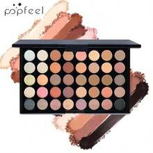 40-Color Eyeshadow Palette, Shimmery Eyeshadow Pigments Makeup Set, Suitable For Party Or Stage Performance - Darkside - View 2