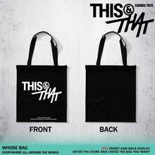 Hasbro THIS THAT Canvas Tote Bag, New Album THIS THAT RUN IT, STAY Support Gift Bag, Suitable For Birthday, Comeback Period And Other Occasions - Multicolor - View 10