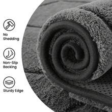 Sour Lemon Rugs Living Room Large 160x230cm,Decorative 3D Carved Area Rugs For Bedroom,Extra Large Rugs For Living Room,Machine Washable Rug Anti Slip Short Pile Rug Carpets Mat For Lving Room, Bedroom, Home Decor - Dark Grey - View 5