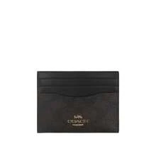 Coach Printed Ladies Purse Card Bag CZ286IMXAQ - 胡桃木色CZ286IMXAQ - 查看 1