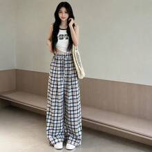 Women Pants - Blue - View 2