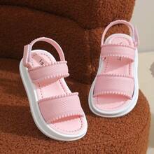 Girls' Fashionable Sunny Sandals Suitable For Daily Outings - Pink - View 2