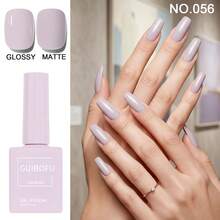 Set Kutek Gel Warna Populer 6pcs 15ml Botol Warna Sesuai Kit Pemula UV LED Tahan Lama Hasil Akhir Halus Hadiah Seni Kuku untuk Anak Perempuan - Purple - View 8