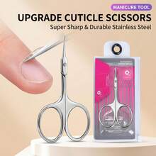 1pc Professional Stainless Steel Curved Nail Clipper, Manicure & Pedicure Tool, Dead Skin Trimmer - Multiple Styles a - View 6