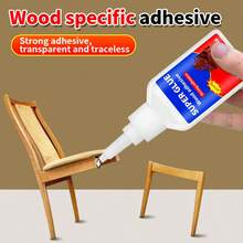 1/2/3pcs Wood Glue, Strong Adhesive For Woodworking, Wood Bonding Agent For Solid Wood, Wood Boards, Furniture Repair, Multi-Purpose Glue - Multicolor - View 12