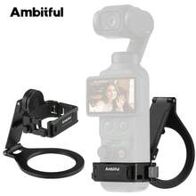 Ambitful DP06 Magnetic Expansion Adapter Mount, Curved Wrist Strap Extension Bracket Compatible With D JI Osmo Pocket 3 Handheld Gimbal Camera, Multi-Function Magnetic Accessory For Vlog Shooting - View 2