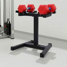 SHIOUCY Support d'haltères de musculation - Noir - Voir 1