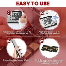 Perekat Layar, Lem Perbaikan Ponsel untuk Memperbaiki Tepi, Penutup Belakang, Layar LCD, Retak, Penggantian Layar, Perekat Universal Kuat untuk Barang Kerajinan Tangan, Perekat Ampuh untuk Proyek DIY Termasuk Perbaikan Bingkai Tablet/Perhiasan/Kulit - CJ-360 - View 11