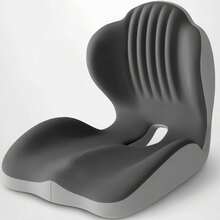 One-Piece Memory Foam Seat Cushion, Ergonomic Design, Enhanced Back Support, Breathable Hollow Structure, Suitable For Office Chairs, Hip Shaping Cushion, Relieves Long-Sitting Fatigue, Applicable To Multiple Scenarios - Multicolor - View 17