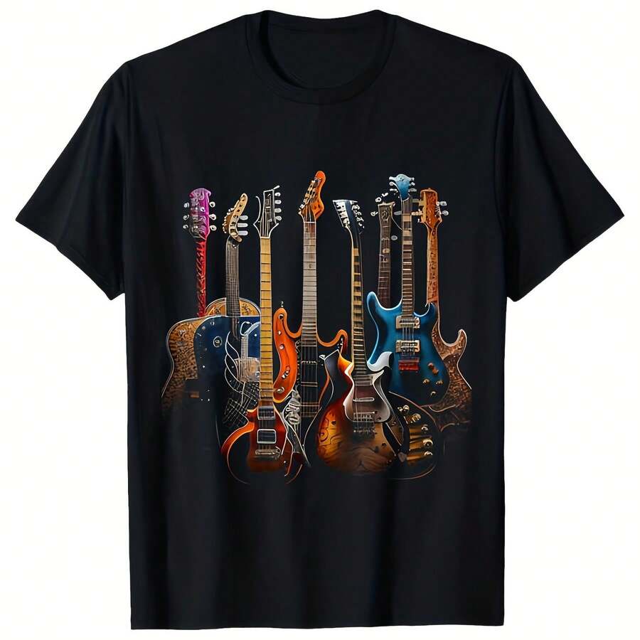 Camisetas de hombre - Negro - Ver 1