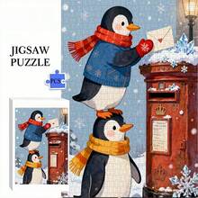 1000 Pieces Adult Mini Puzzle Box - Precision Cut Adult Challenge Level Puzzle, Scratch-Resistant High Difficulty, Suitable For Adult/Family Entertainment, Can Be Used As DIY Home Decor, Art Collection, Perfect Creative Gift For Christmas (Including Halloween) Brain Challenge - Multicolor - View 3