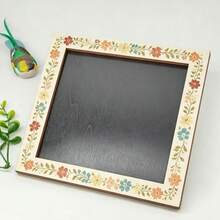 1件字母留言板 氈製字母拼字板 桌面裝飾擺件 生日派對裝飾 寶寶週歲拍照道具 - 1PC - 查看 3