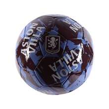 Aston Villa FC Graffiti Football - Burgundy/Sky Blue/White - View 2